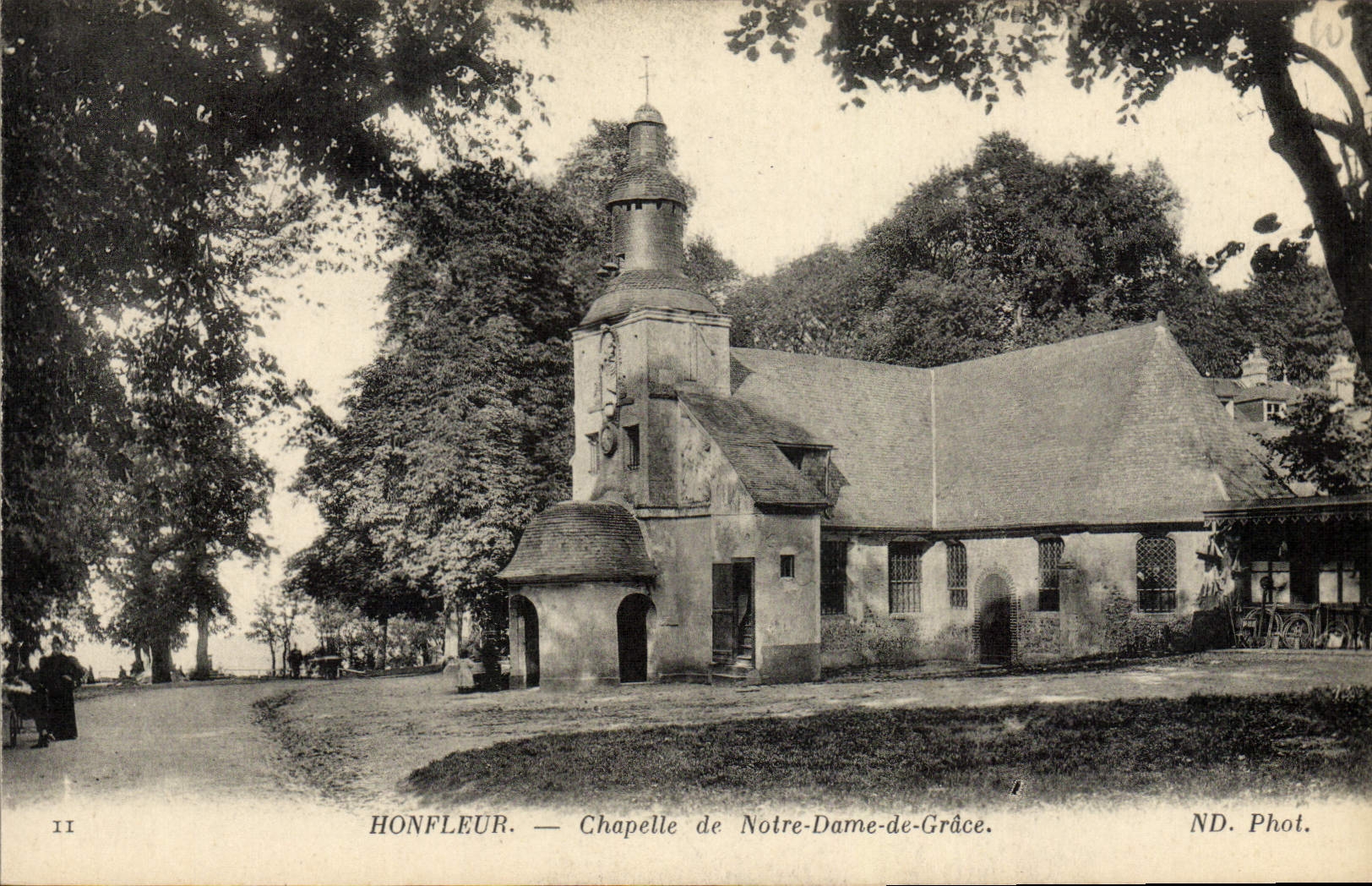 CPA Honfleur Chapelle De Notre Dame de Grace
