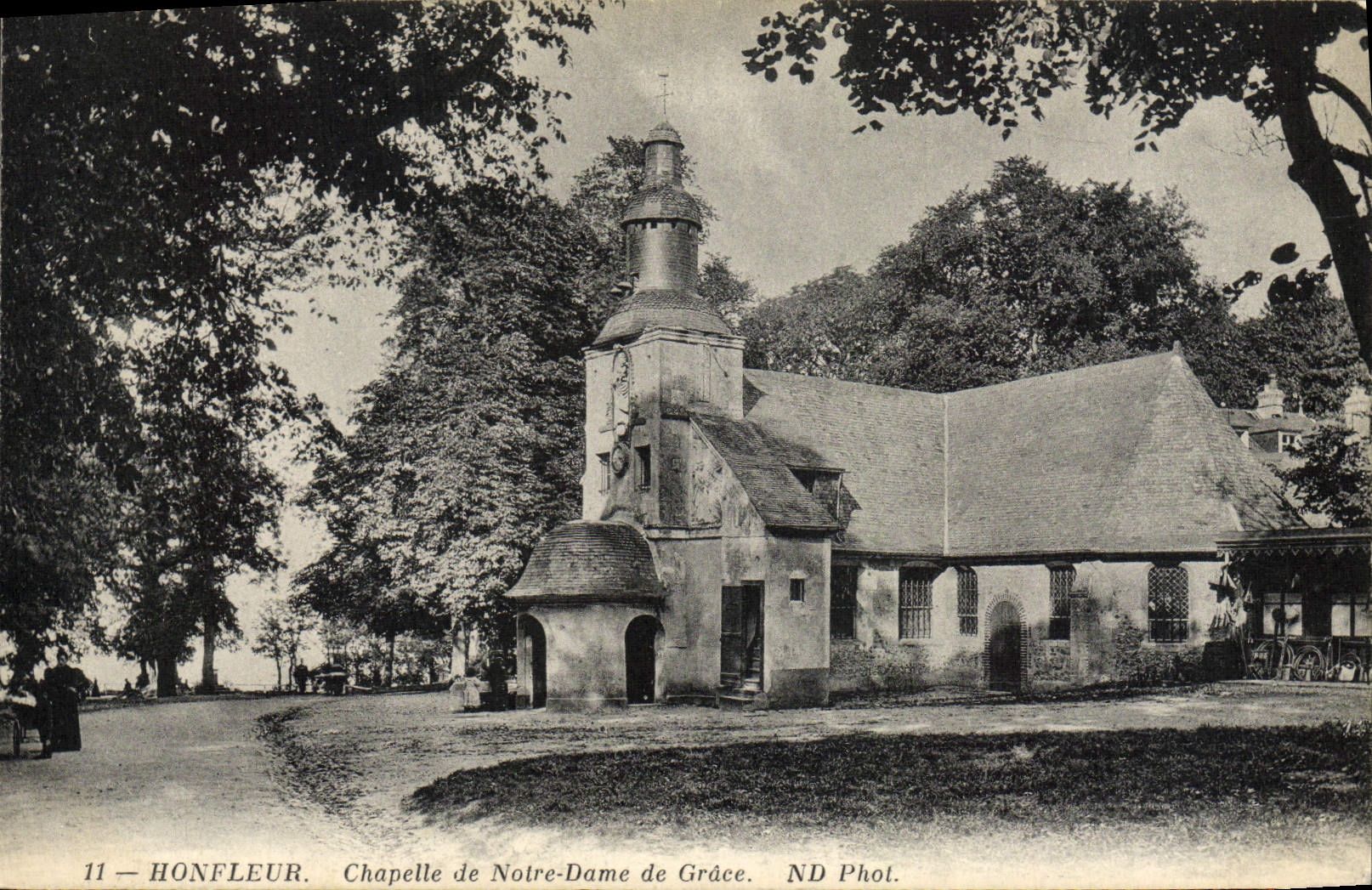 CPA Honfleur Chapelle De Notre Dame de Grace
