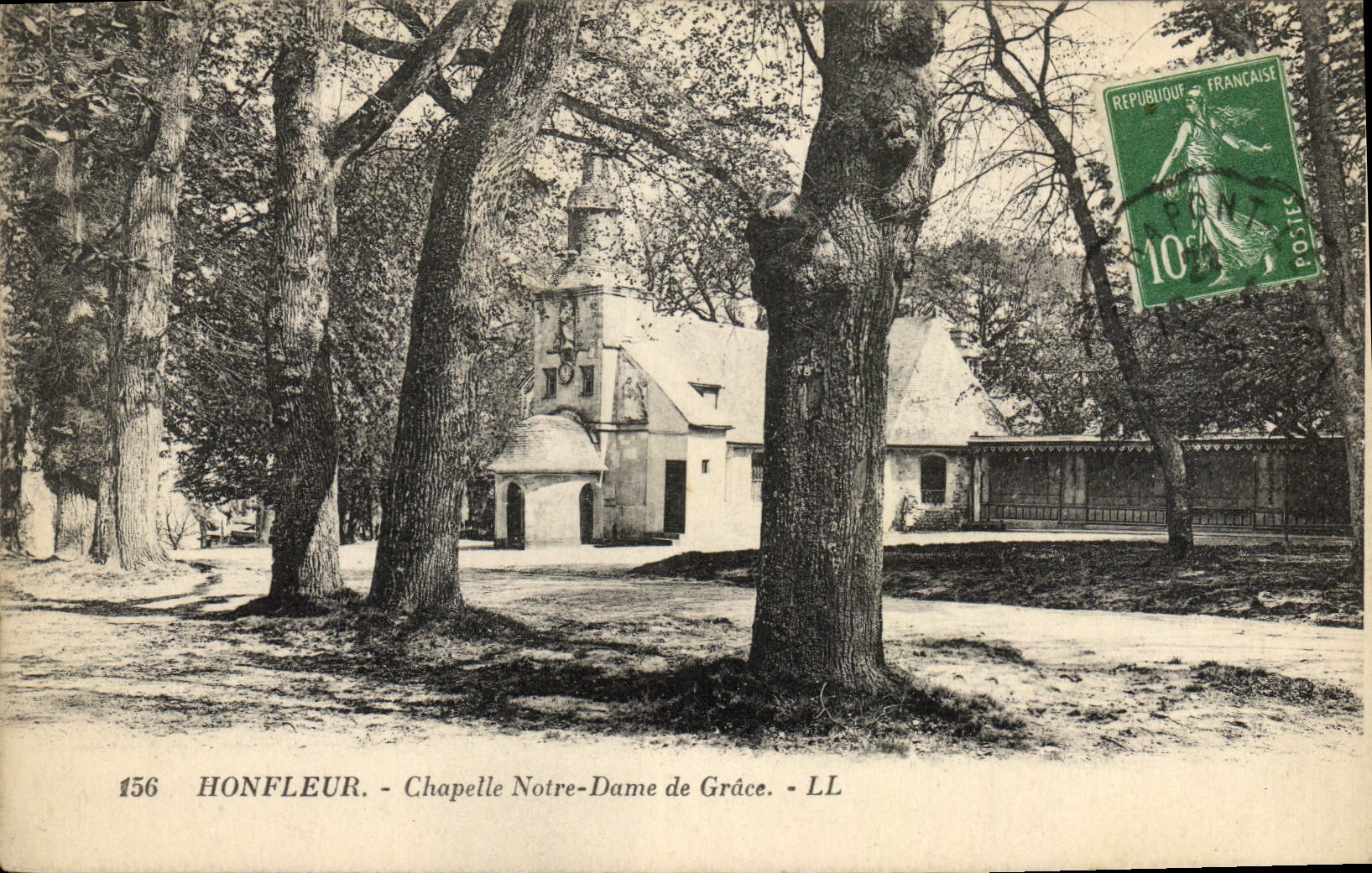 CPA Honfleur Chapelle De Notre Dame de Grace