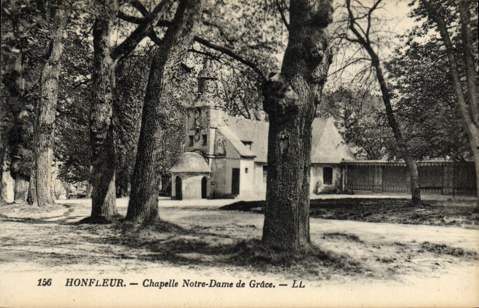 CPA Honfleur Chapelle De Notre Dame de Grace