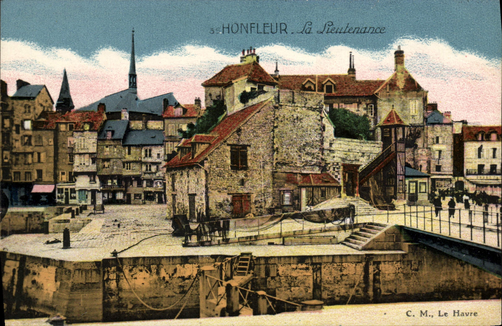 CPA Honfleur La Lieutenance