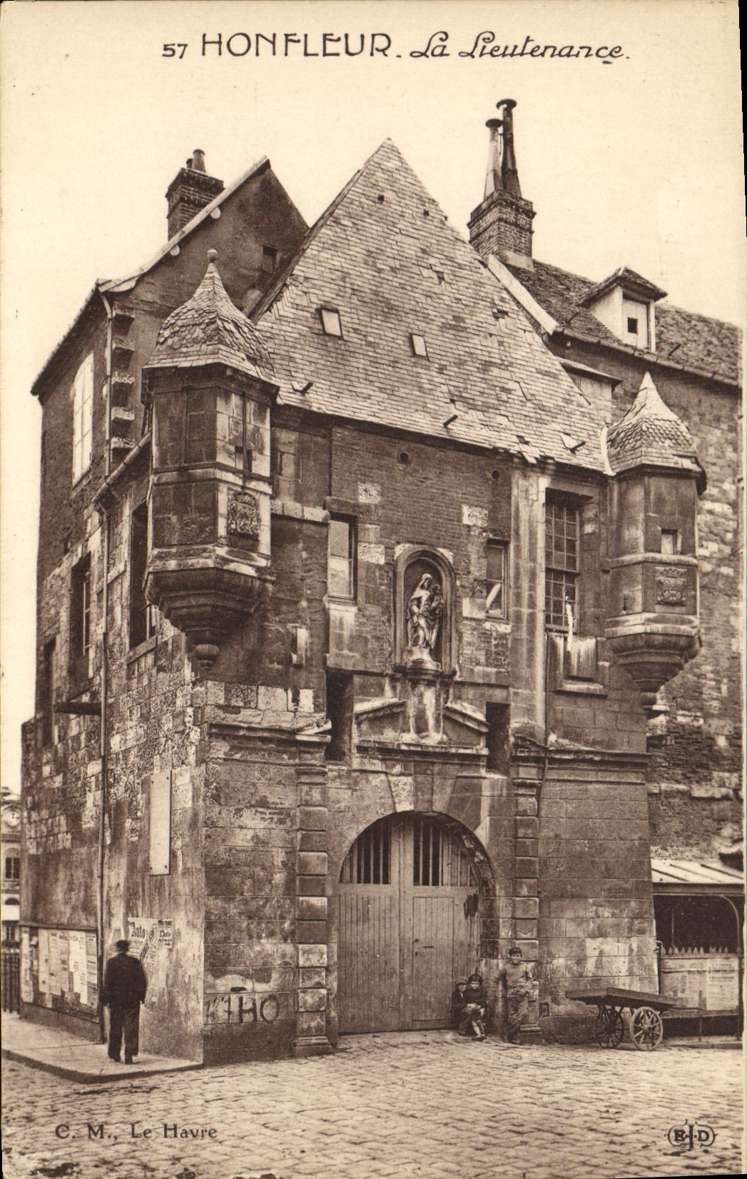 CPA Honfleur La Lieutenance