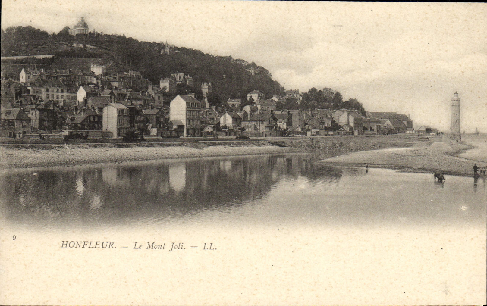 CPA Honfleur Le Mont Joli