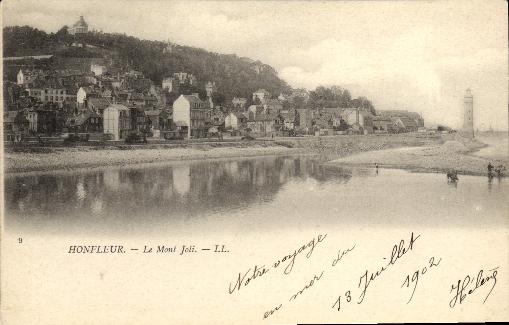 CPA Honfleur Le Mont Joli