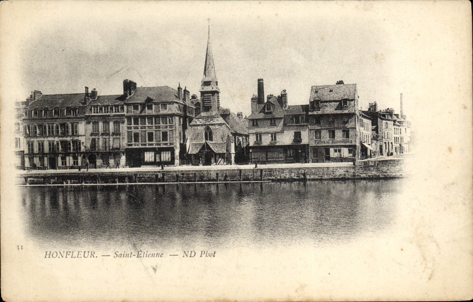 CPA Honfleur Quai Saint Etienne