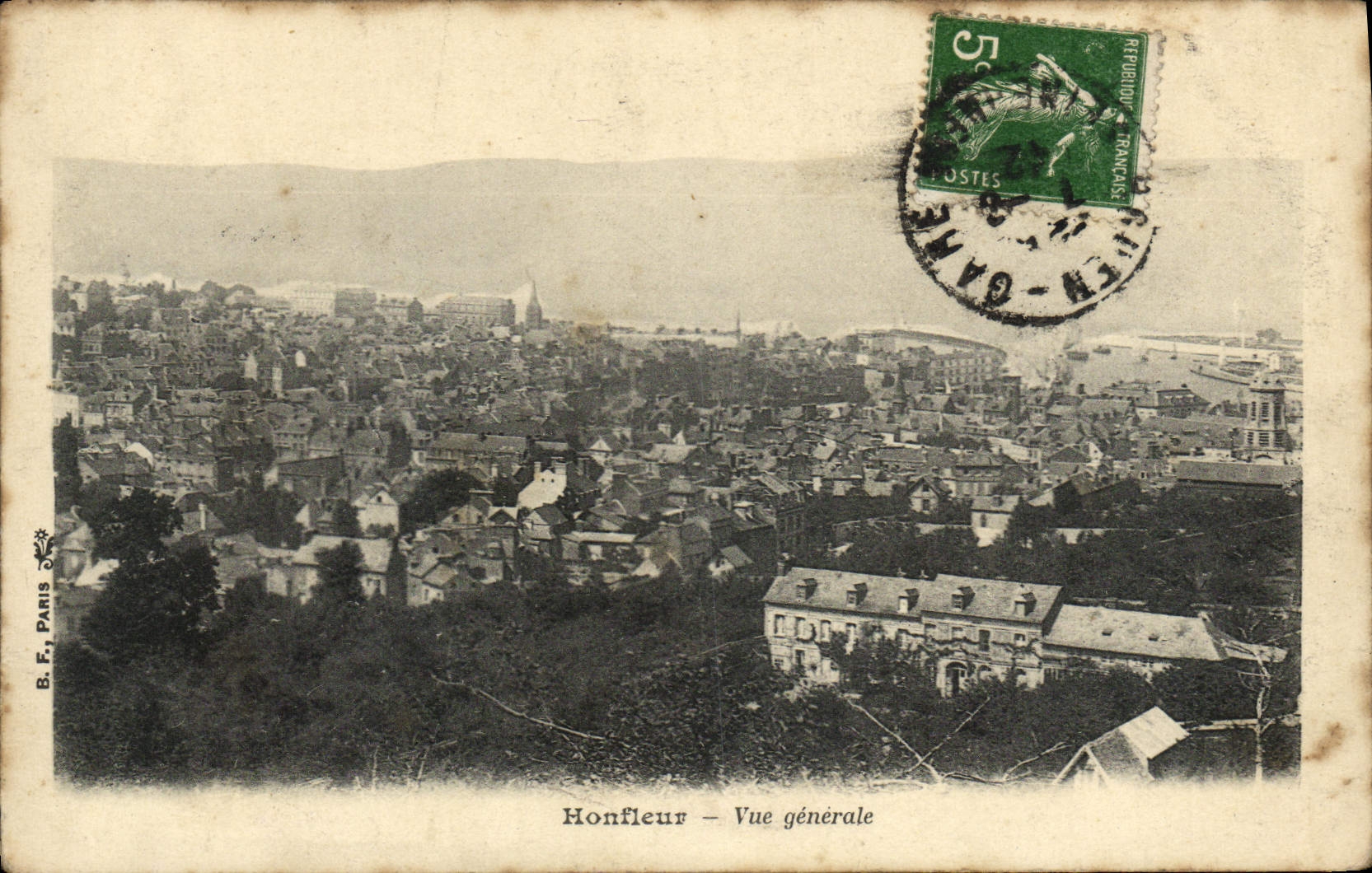 CPA Honfleur Vue Generale