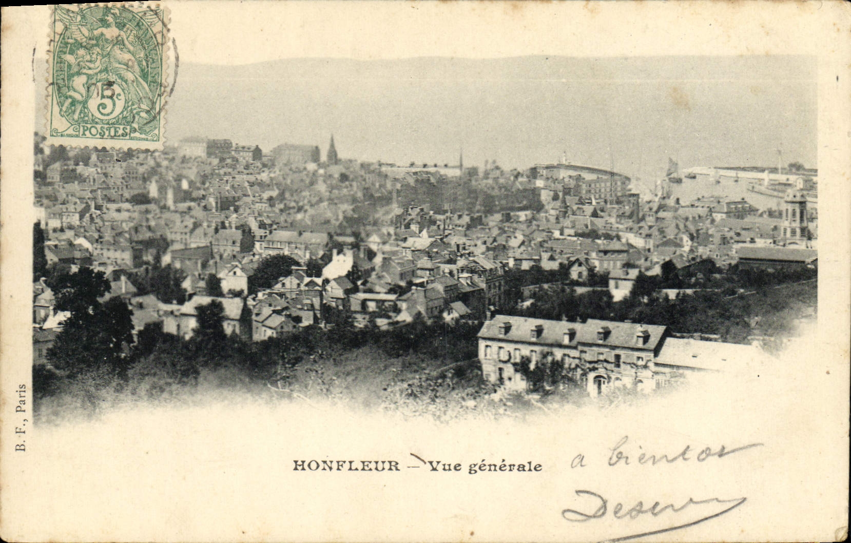 CPA Honfleur Vue Generale