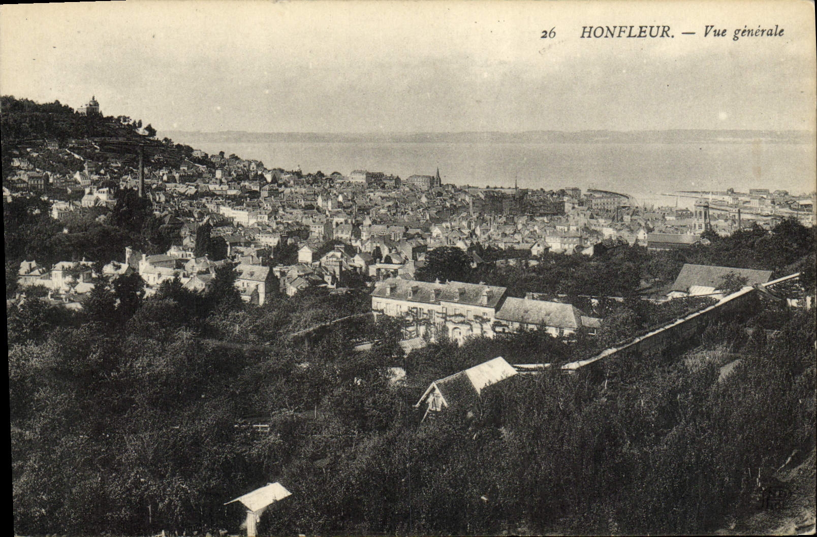 CPA Honfleur Vue Generale