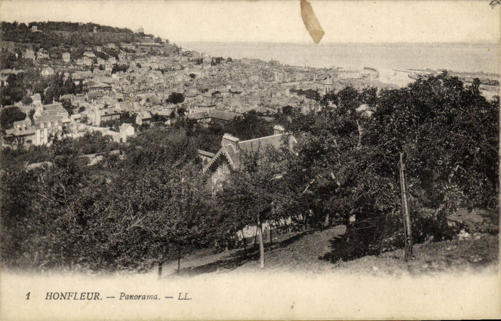 CPA Honfleur Panorama