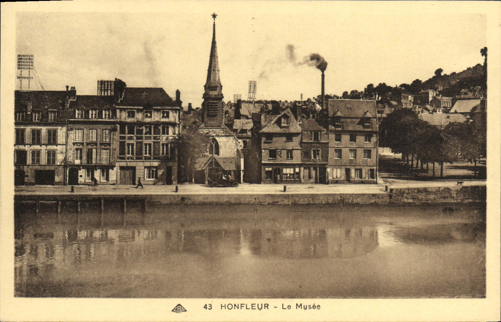 CPA Honfleur Le Musee