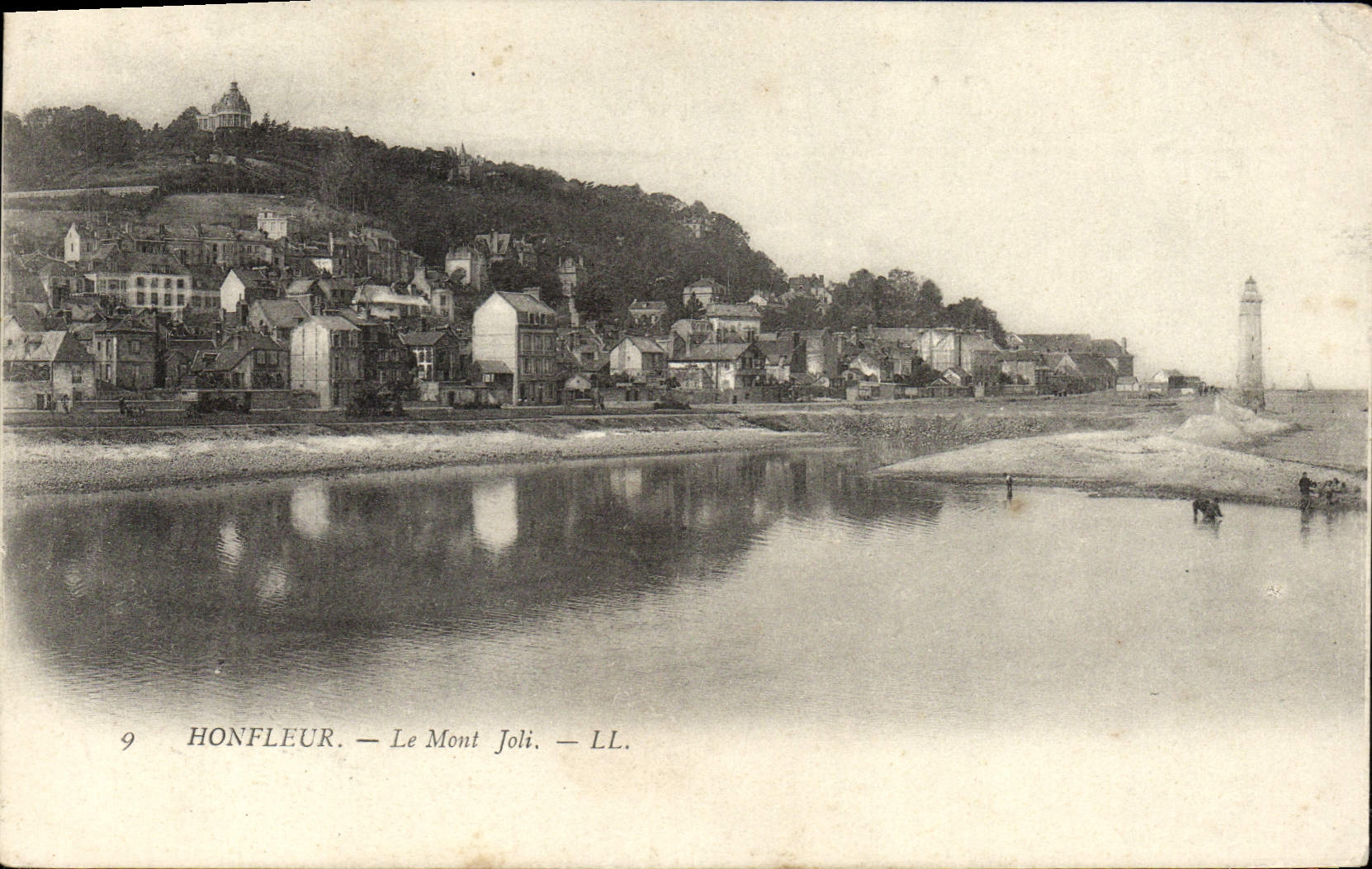CPA Honfleur Le Mont Joli 