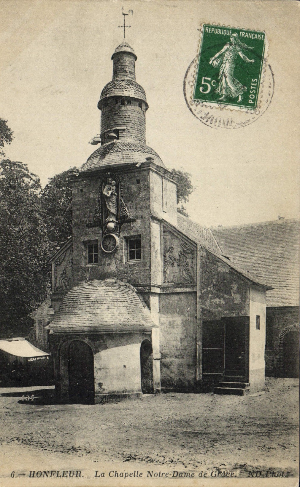 CPA Honfleur Notre Dame De Grace