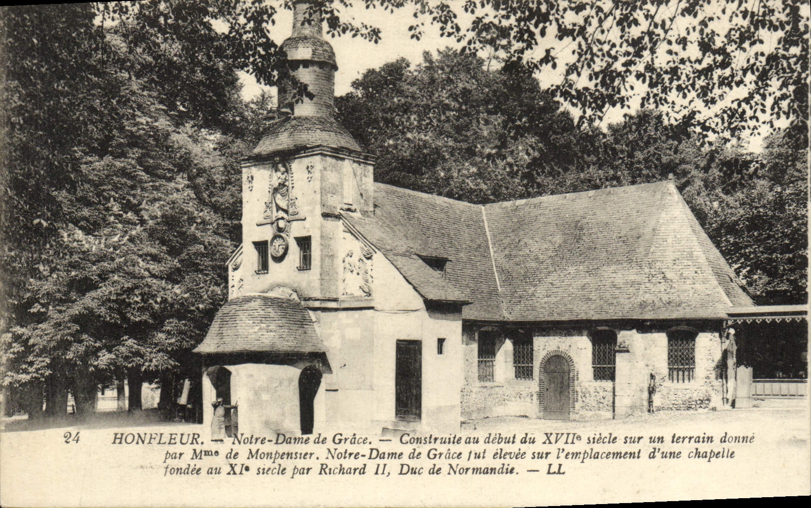 CPA Honfleur Notre Dame De Grace