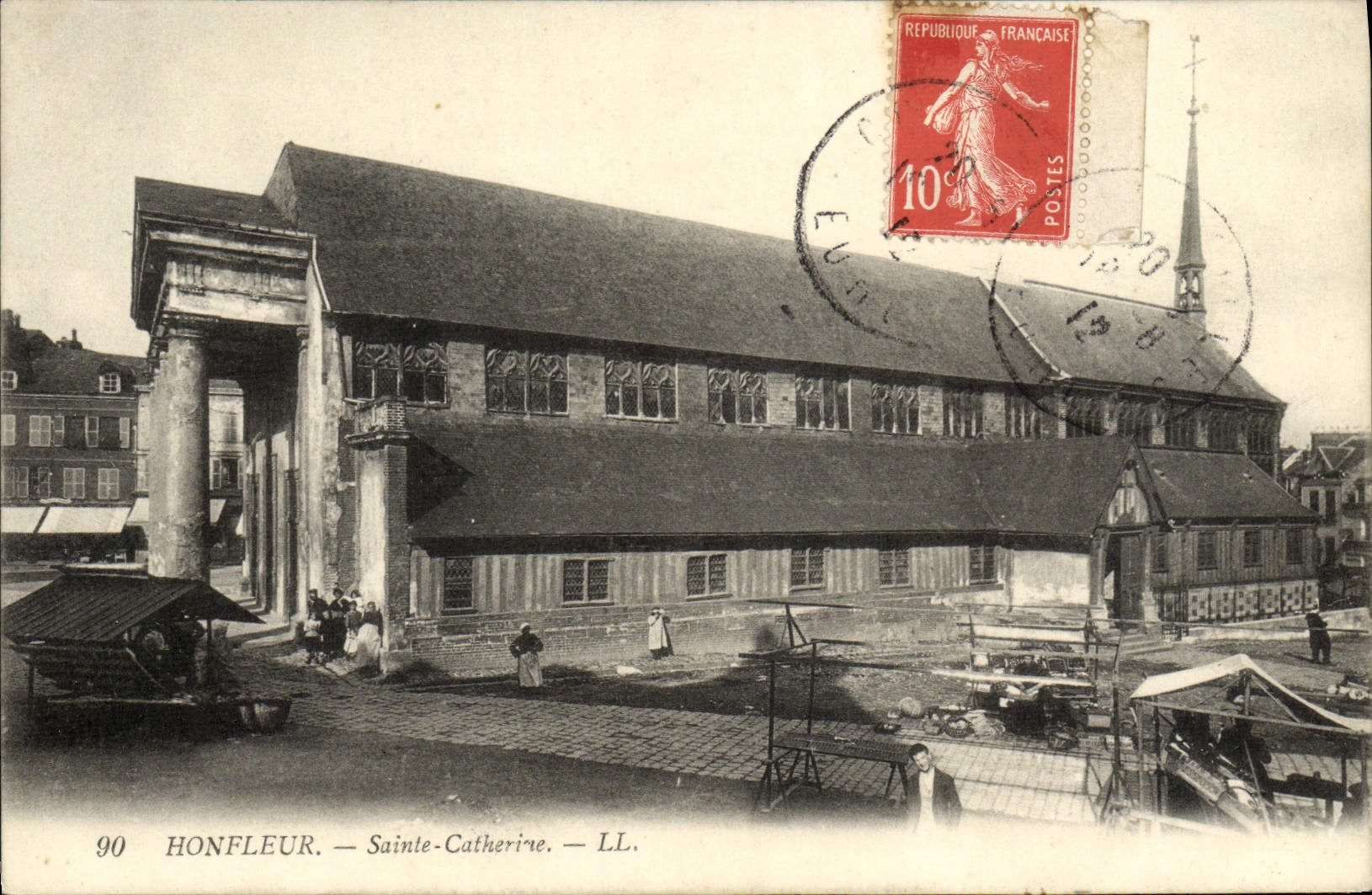 CPA Honfleur Ste Catherine