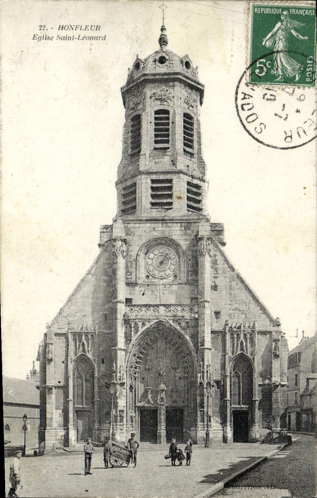CPA Honfleur L'Eglise St Leonard