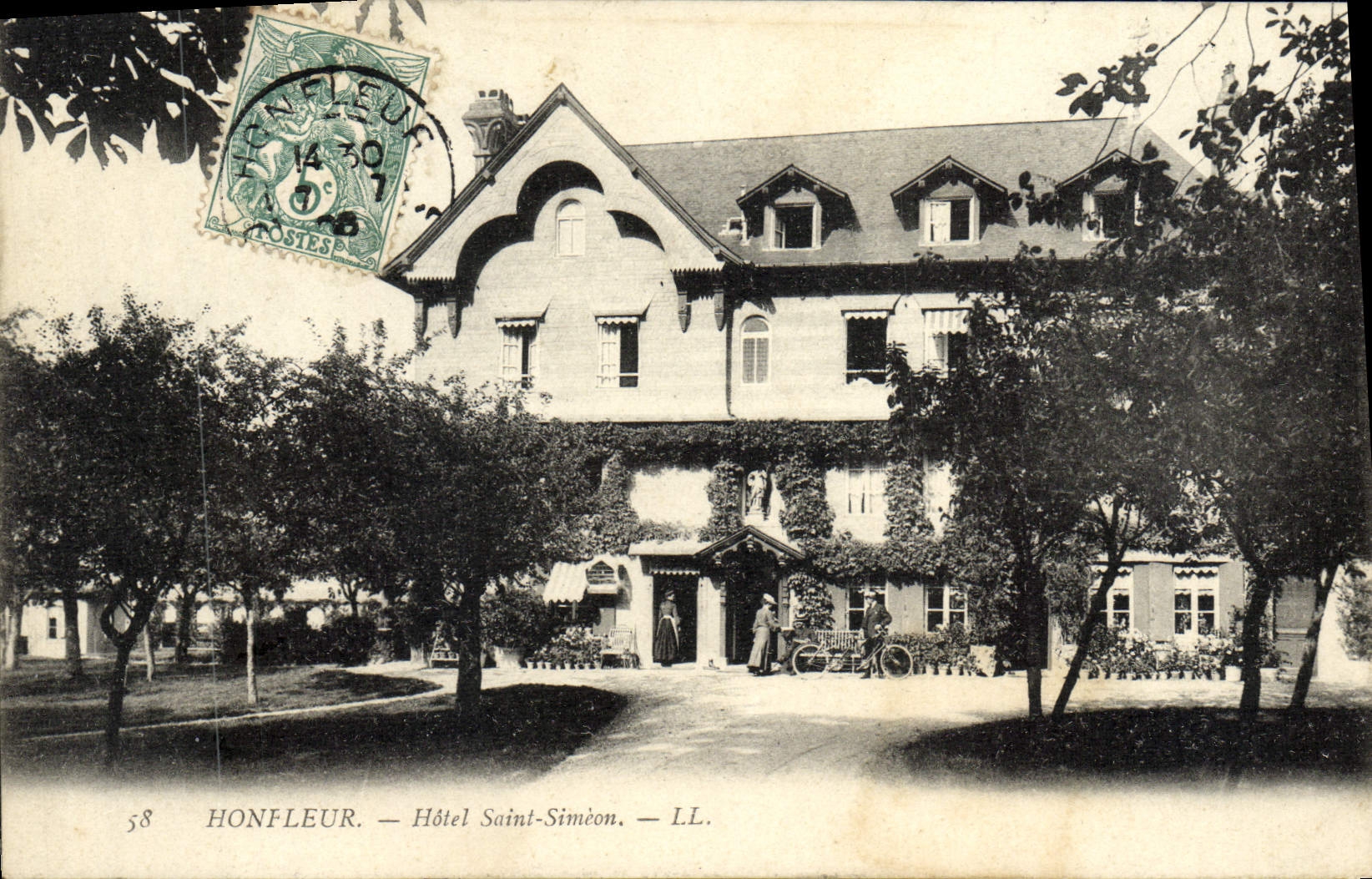 CPA Honfleur L'Hotel Saint Simeon