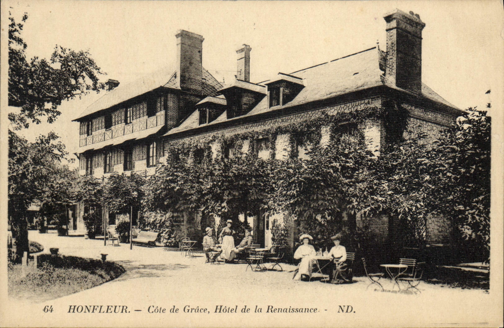 CPA Honfleur Cote de Grace Hotel de la Renaissance