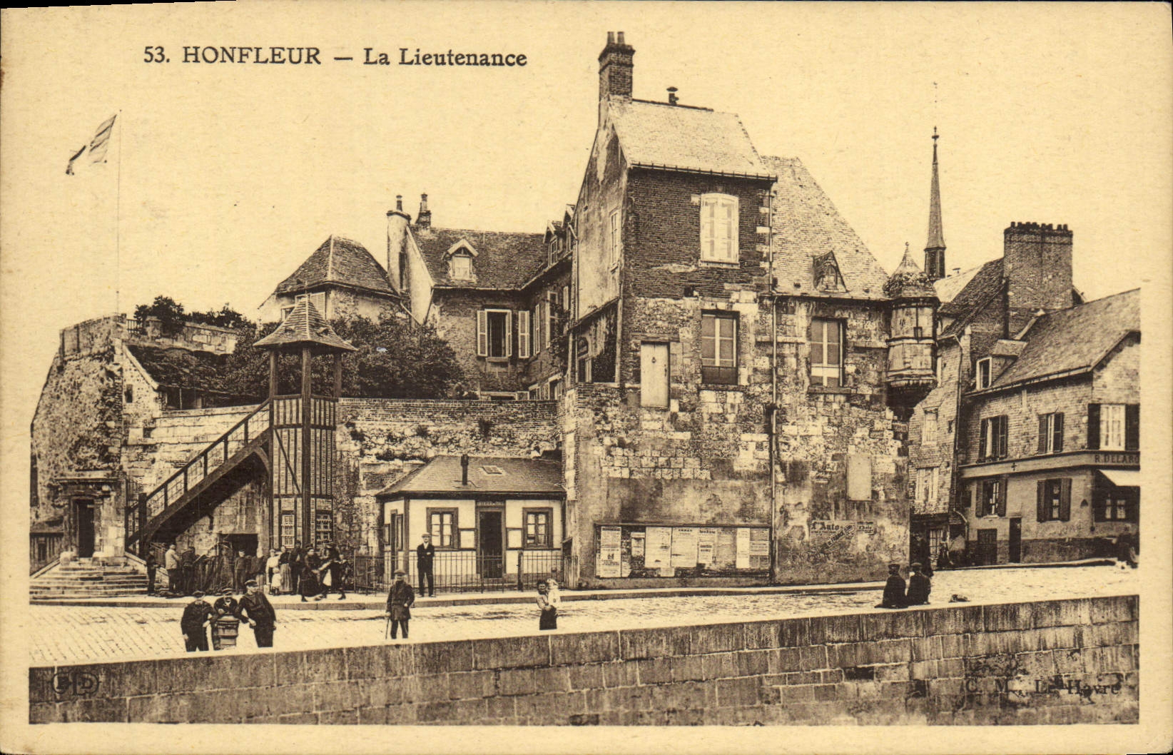 CPA Honfleur La Lieutenance