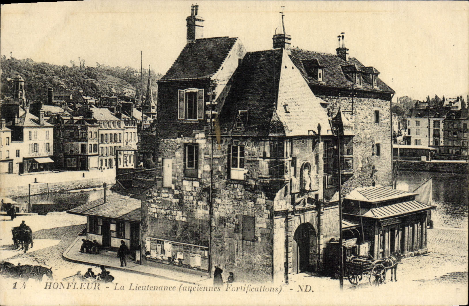 CPA Honfleur La Lieutenance