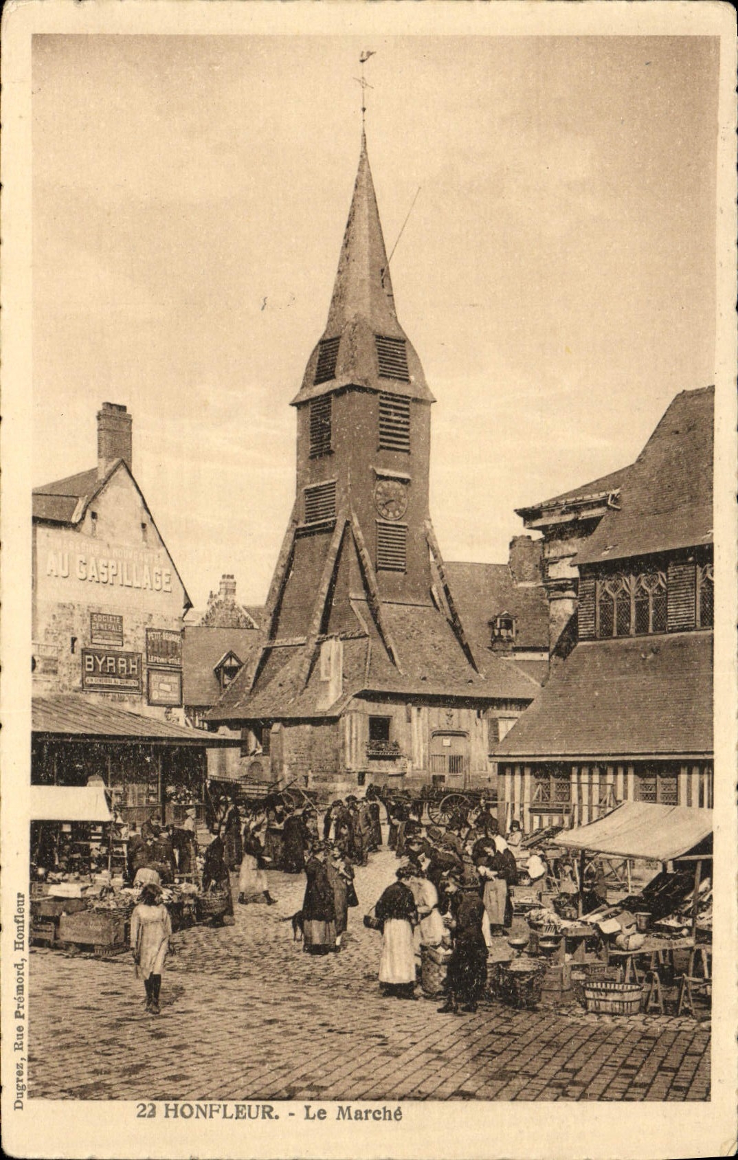 CPA Honfleur Le Marche