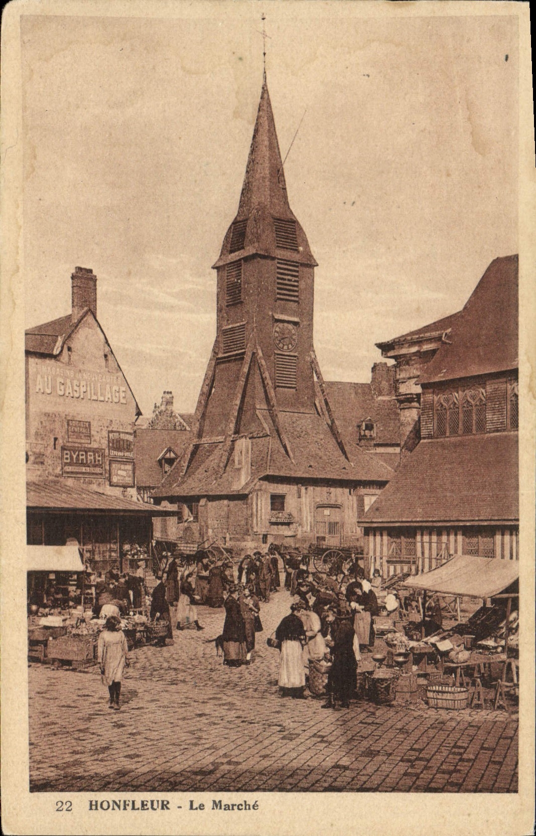 CPA Honfleur Le Marche