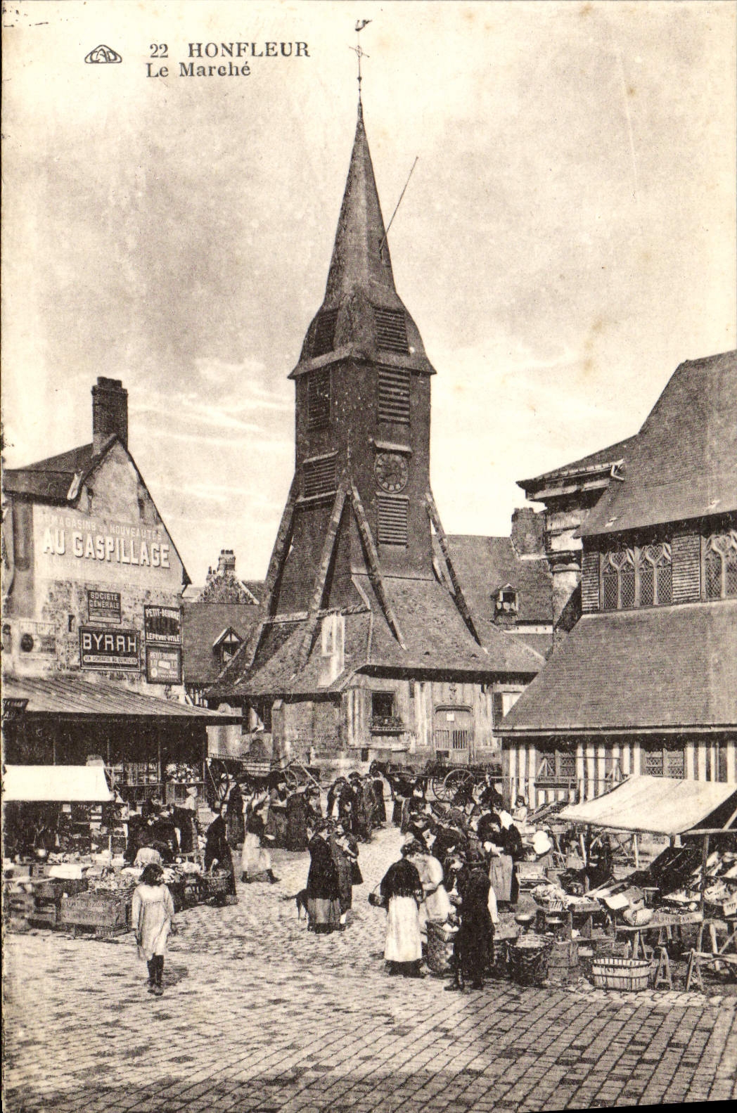 CPA Honfleur Le Marche