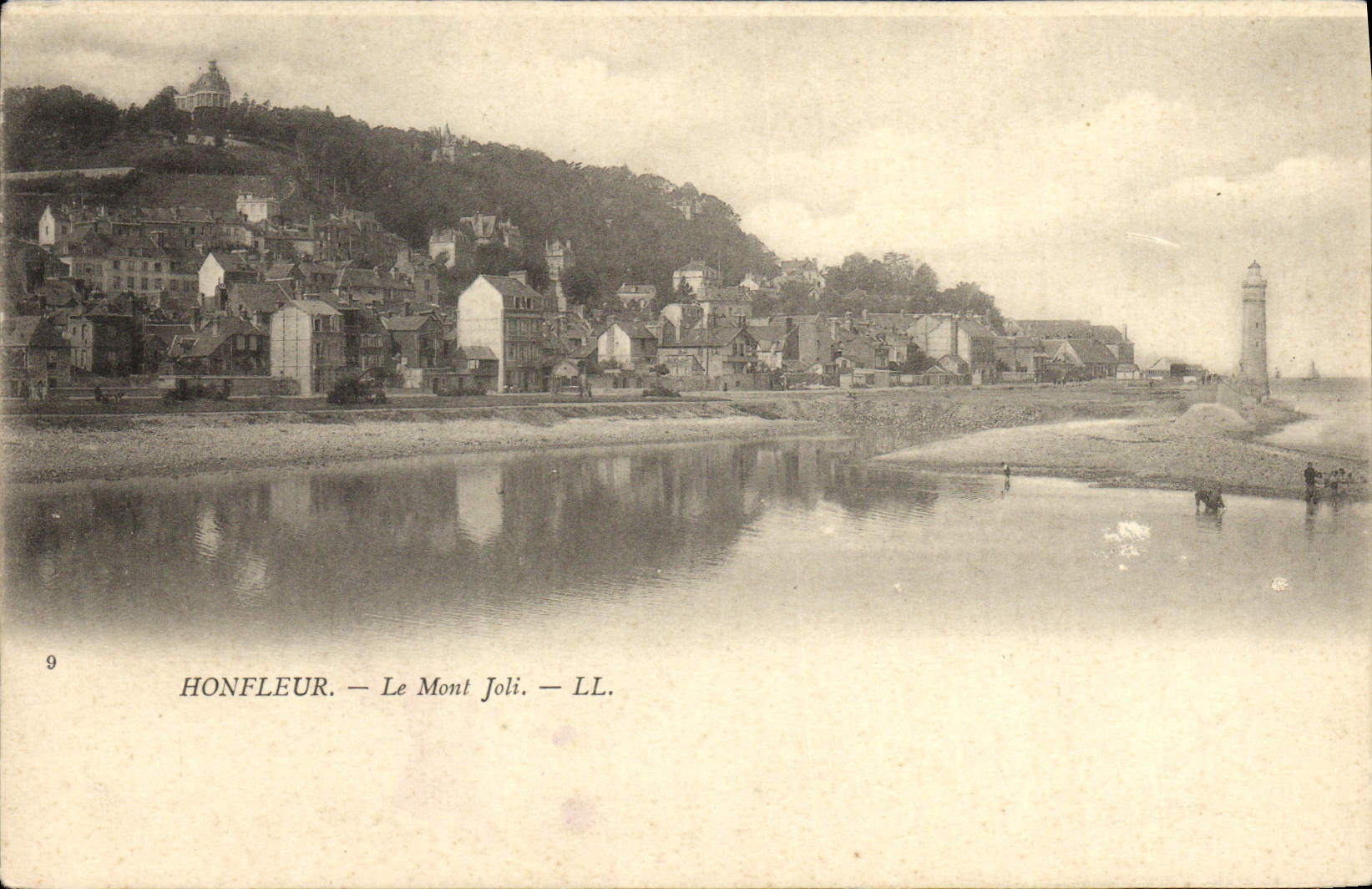 CPA Honfleur Le Mont Joli