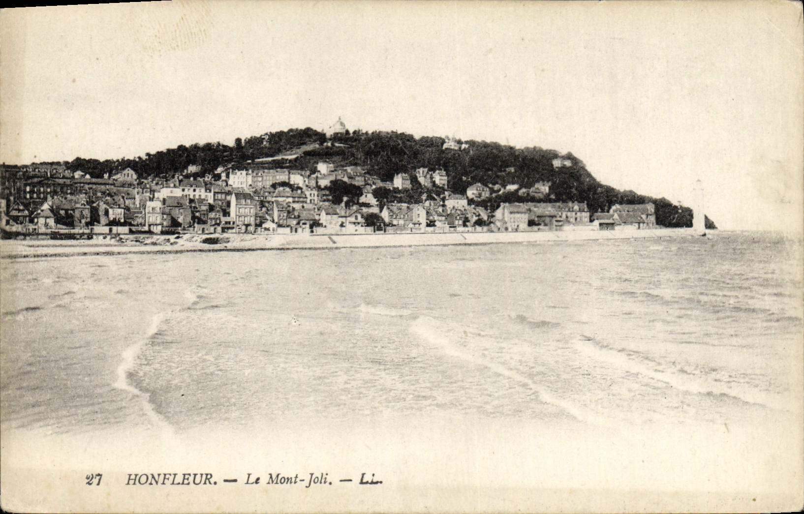CPA Honfleur Le Mont Joli