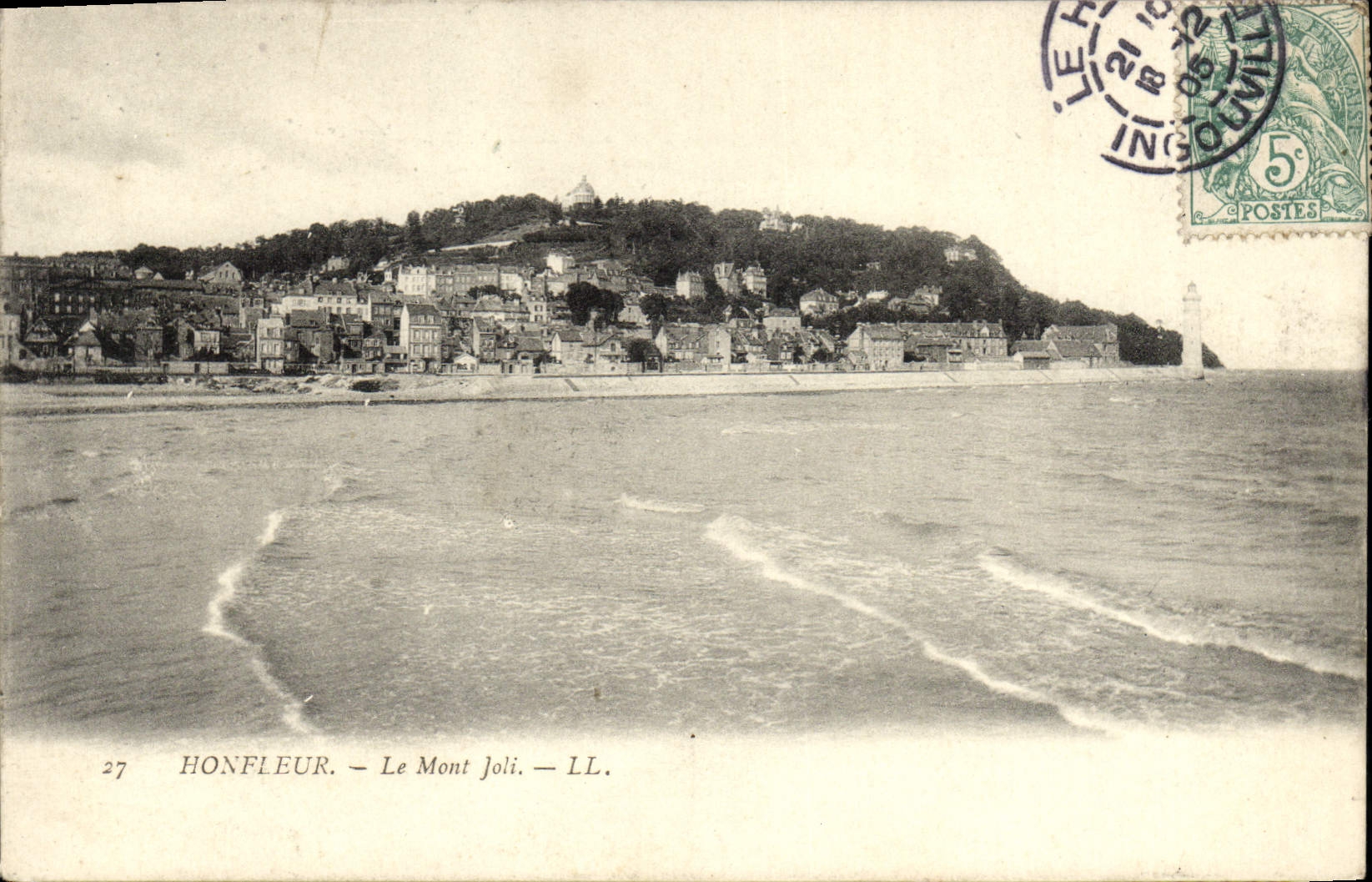 CPA Honfleur Le Mont Joli
