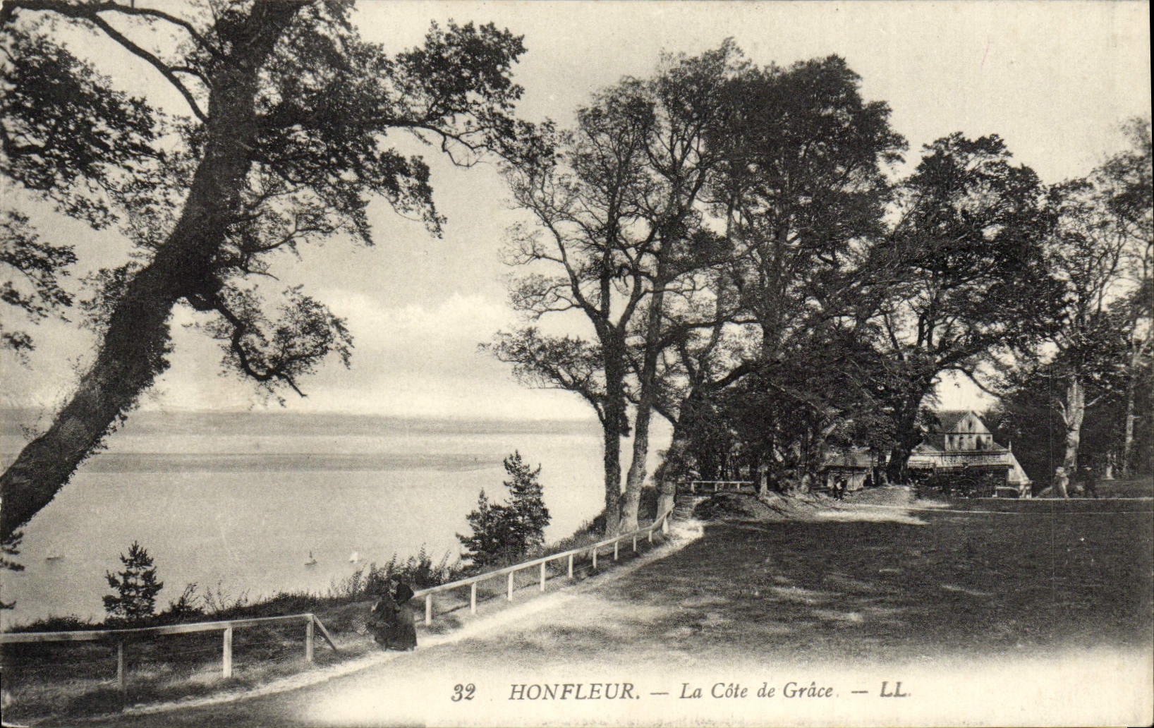 CPA Honfleur Le Cote de Grace