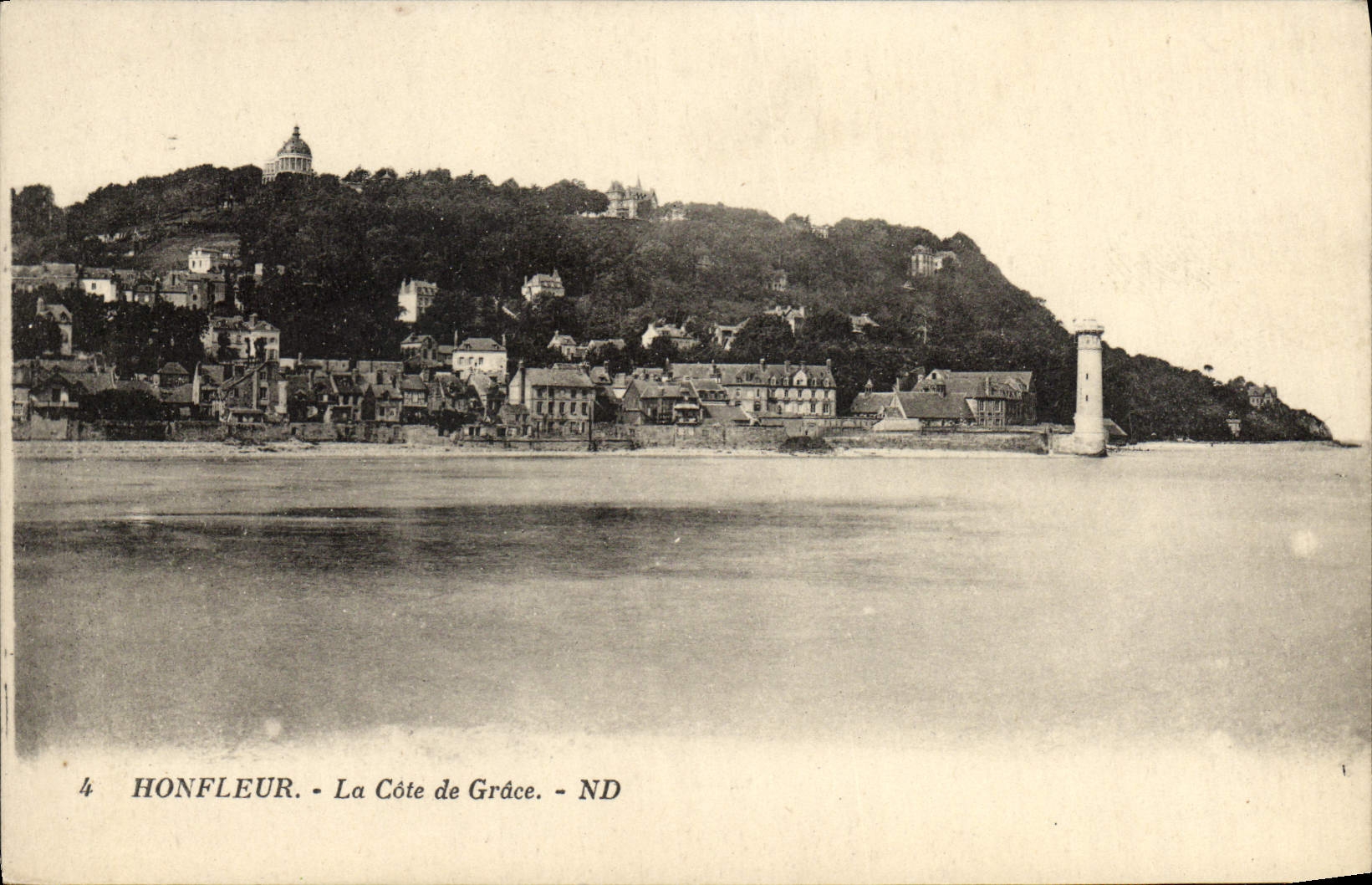 CPA Honfleur Le Cote de Grace