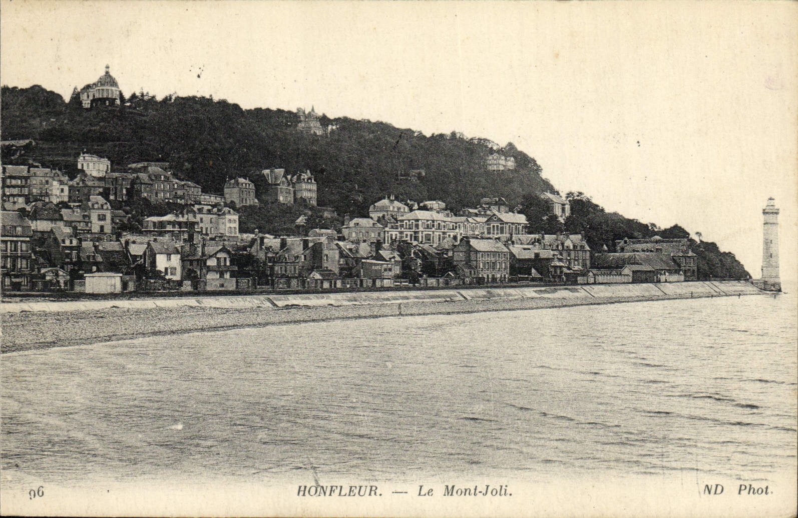 CPA Honfleur Le Mont Joli