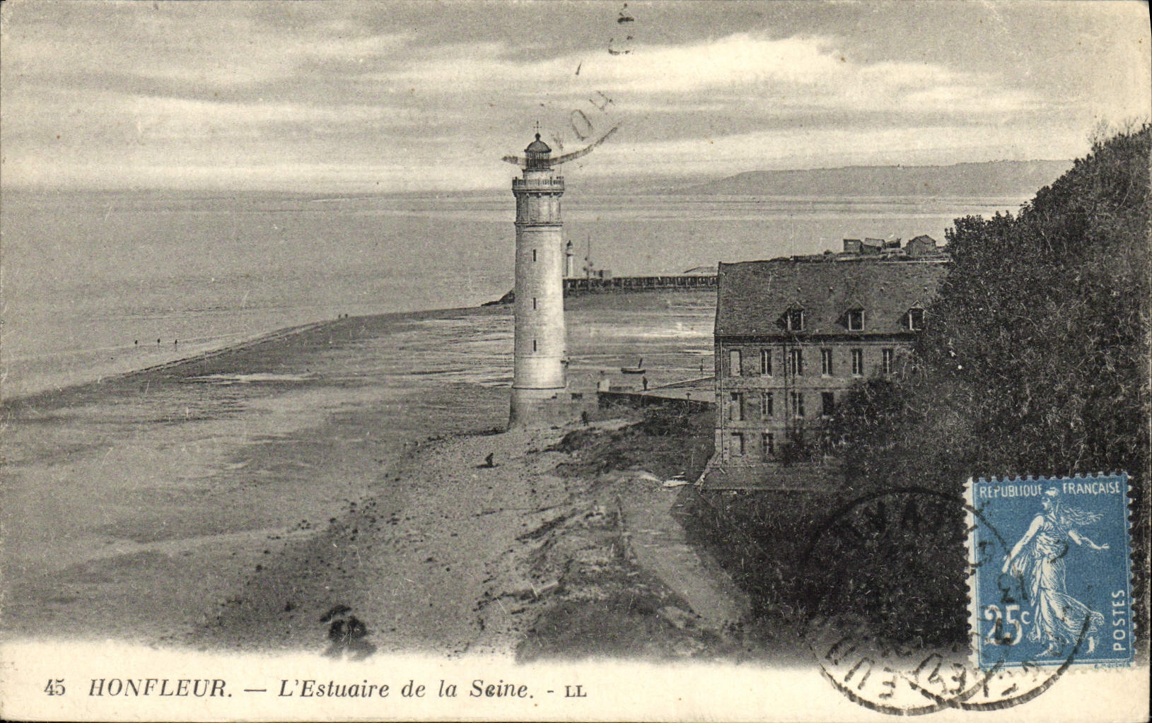 CPA Honfleur L'Estuaire de la Seine