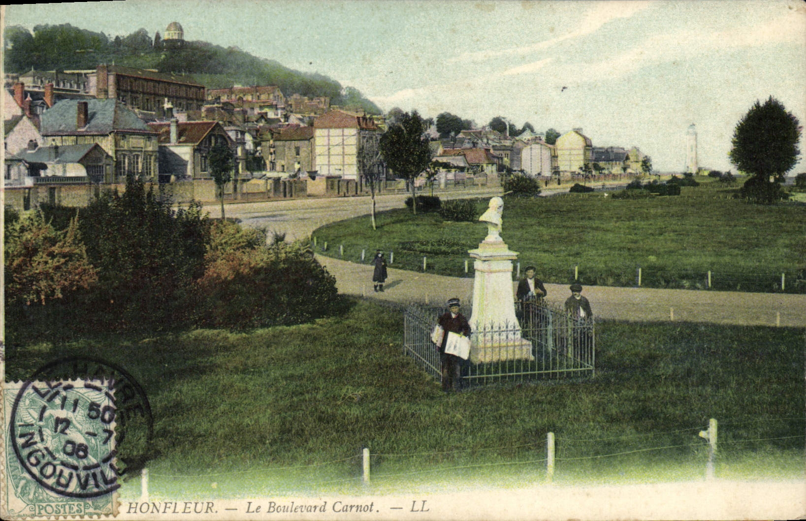 CPA Honfleur La Boulevard Carnot