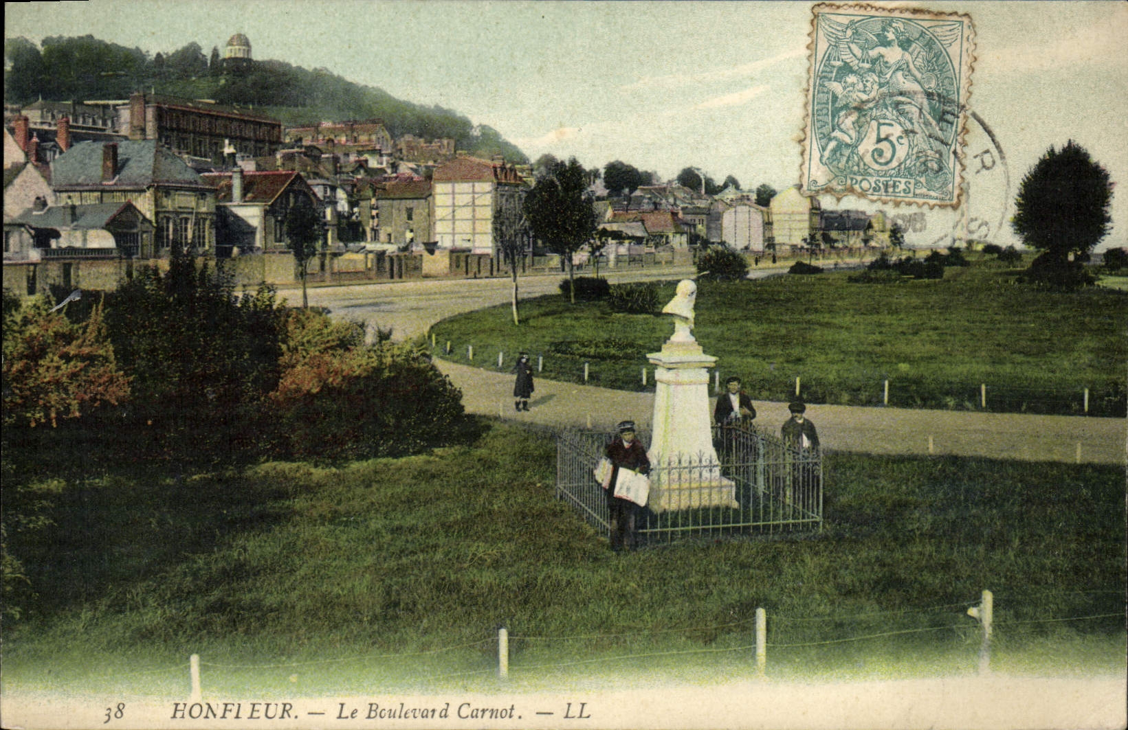 CPA Honfleur La Boulevard Carnot