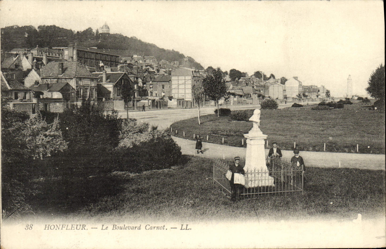 CPA Honfleur La Boulevard Carnot
