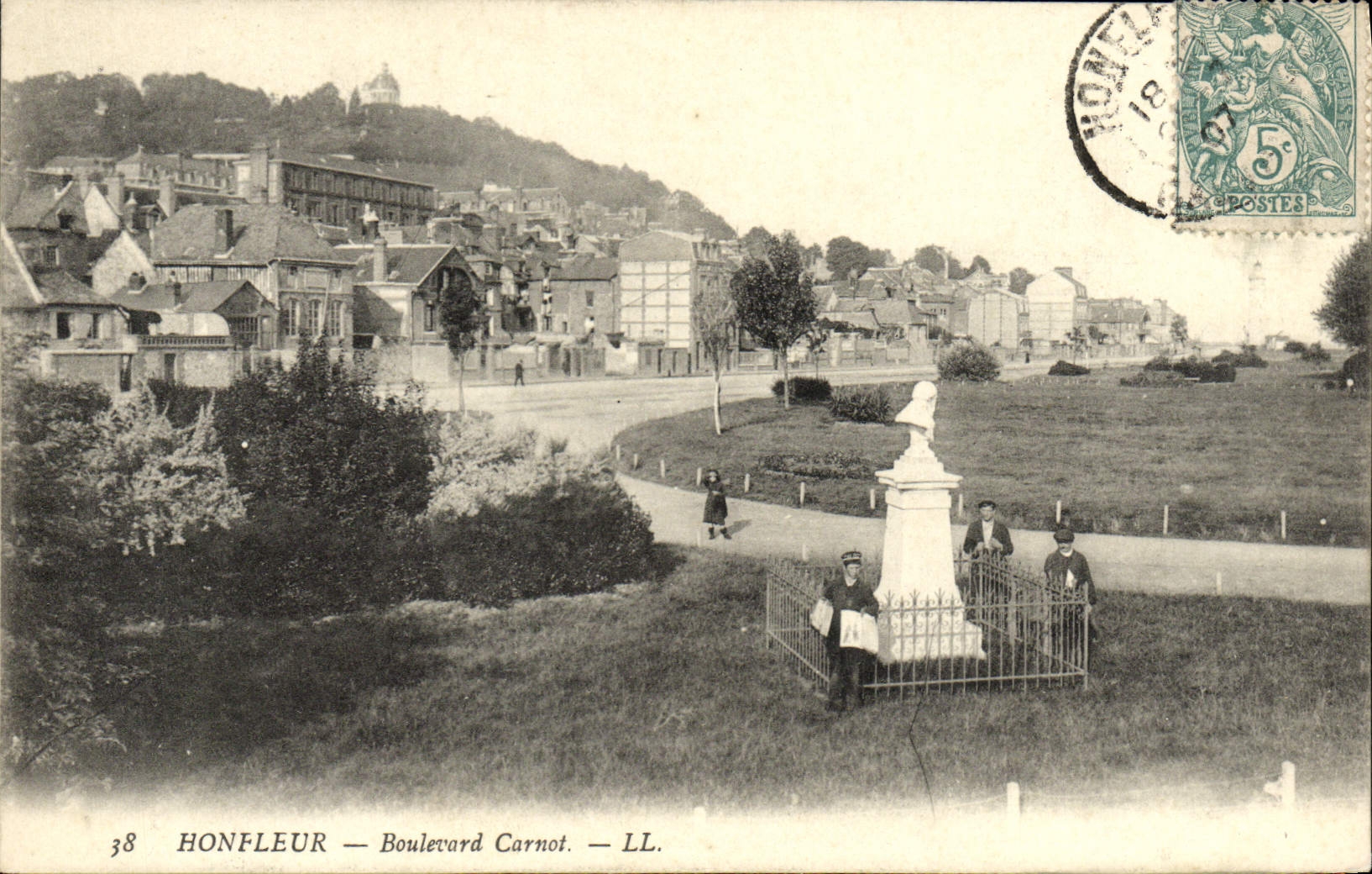 CPA Honfleur Boulevard Carnot