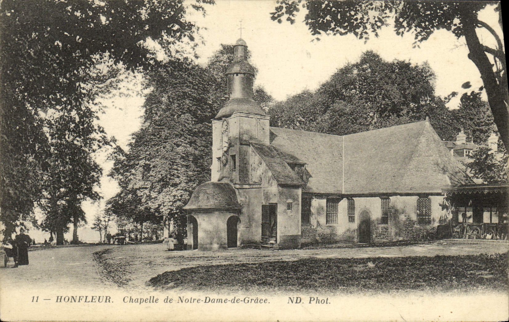 CPA Honfleur Chapelle de Notre Dame de Grace 