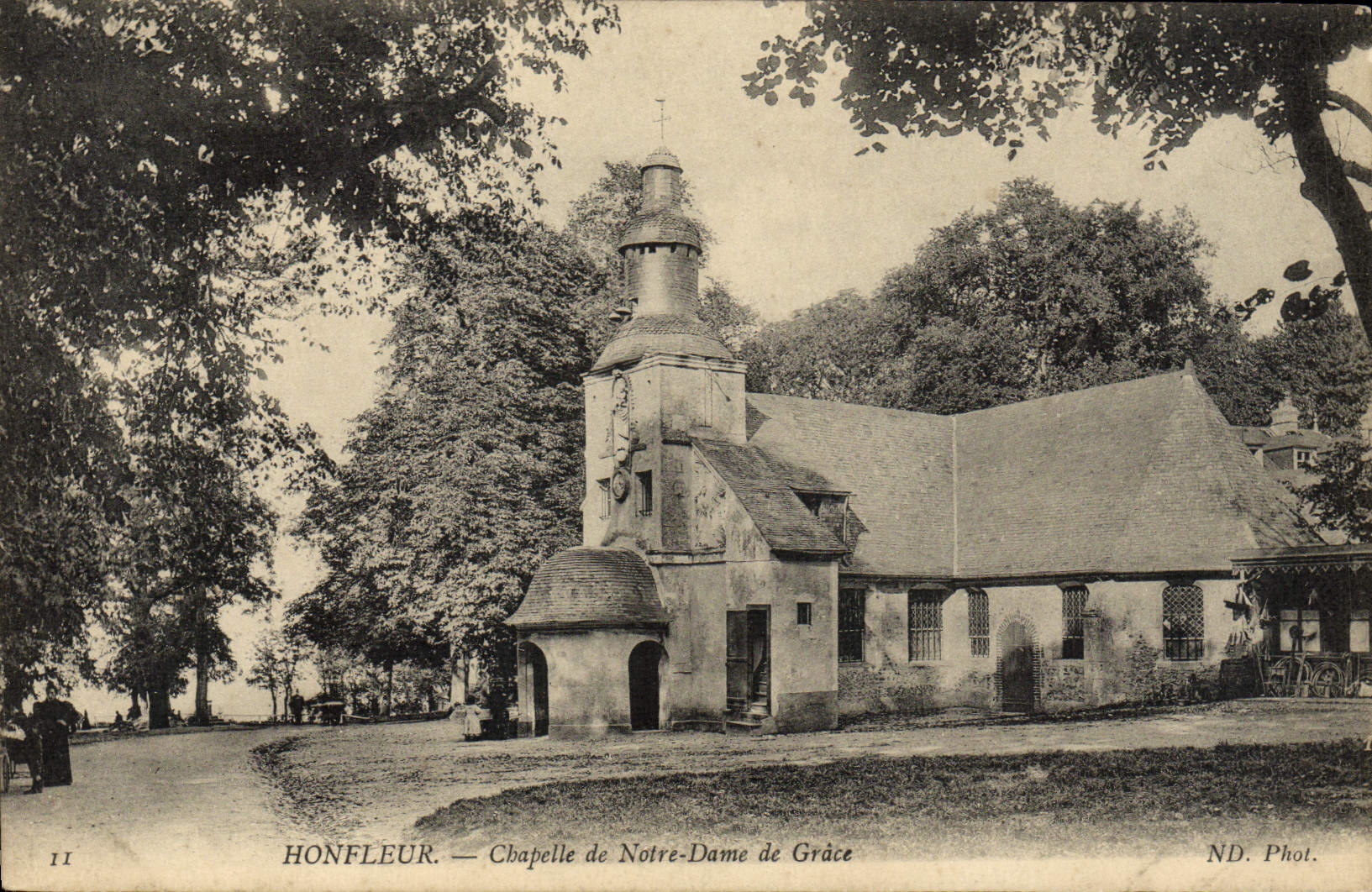 CPA Honfleur Chapelle de Notre Dame de Grace