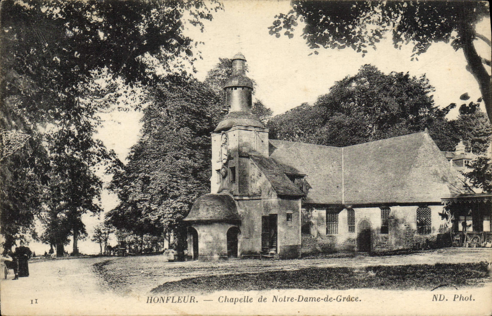 CPA Honfleur Chapelle de Notre Dame de Grace 