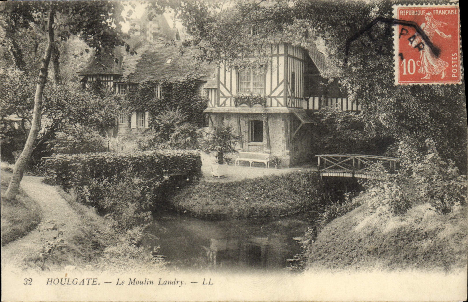 CPA Houlgate Le Moulin Landry 