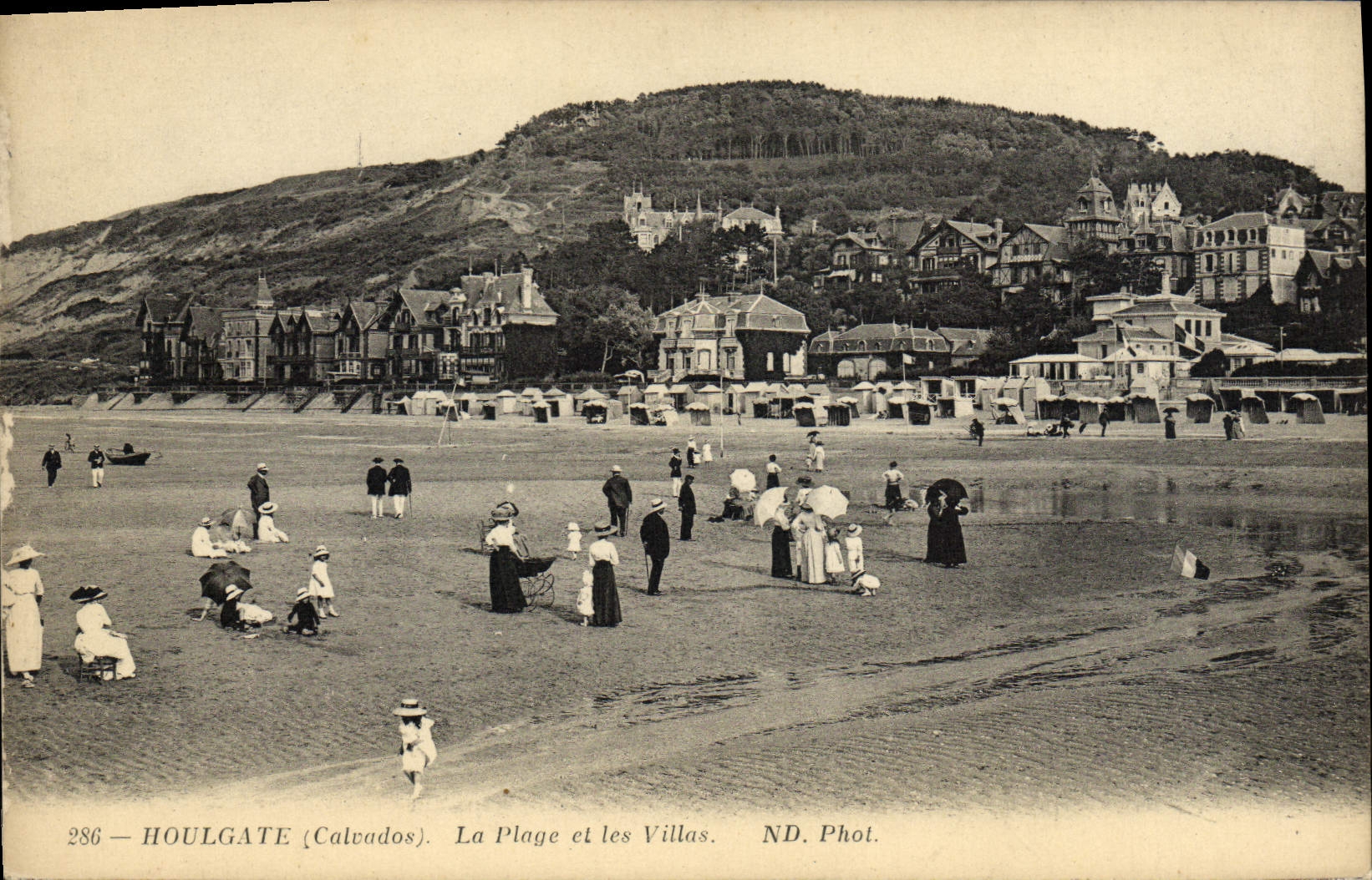 CPA Houlgate La Plage et les Villas 