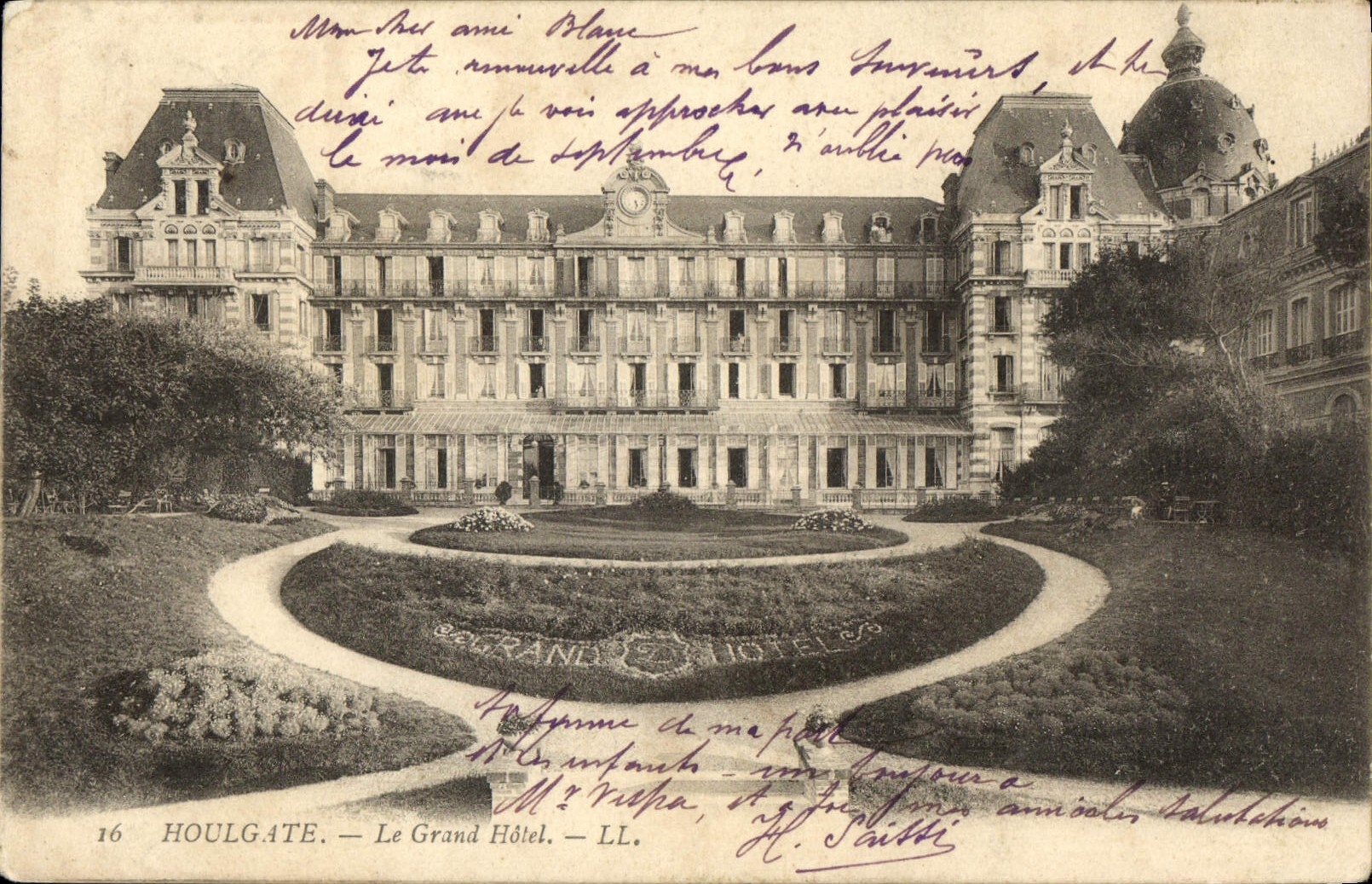 CPA Houlgate Le Grand Hotel 