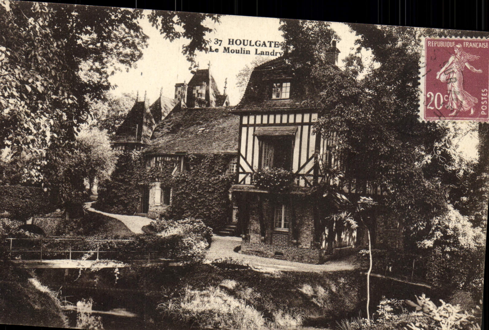 CPA Houlgate Le Moulin Landry
