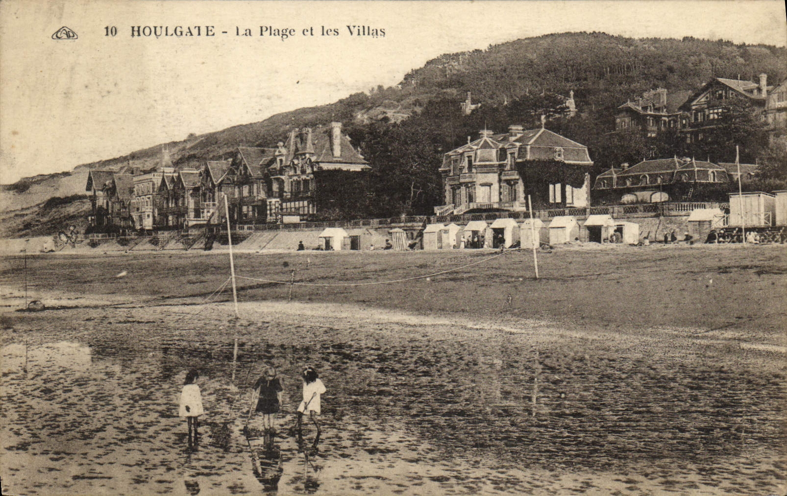 CPA Houlgate La Plage et les Villas 