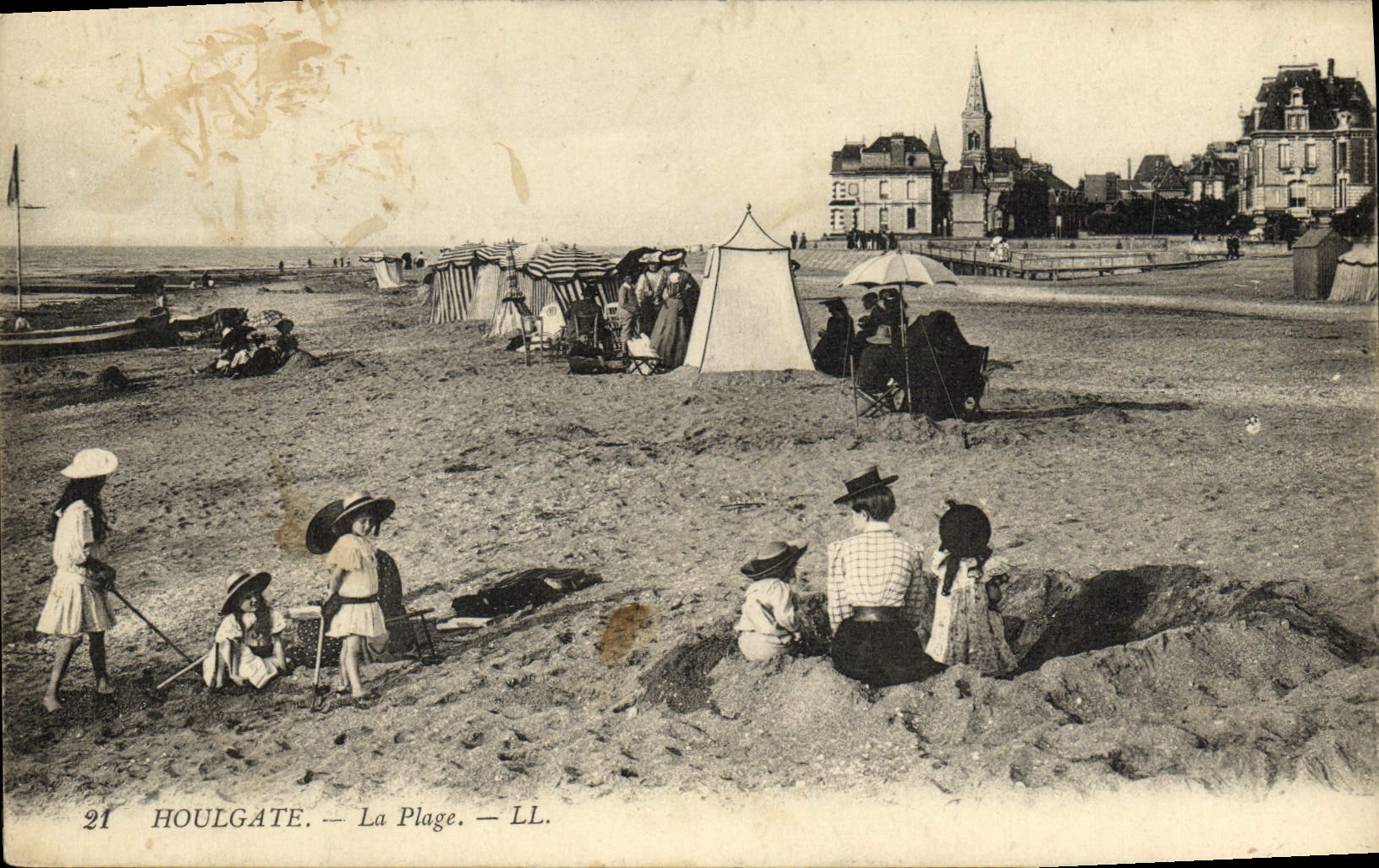 CPA Houlgate La Plage 