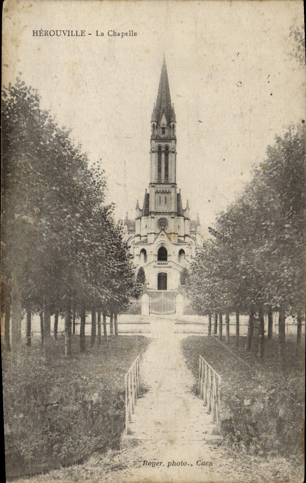 VINTAGE POSTCARD Herouville La Chapelle