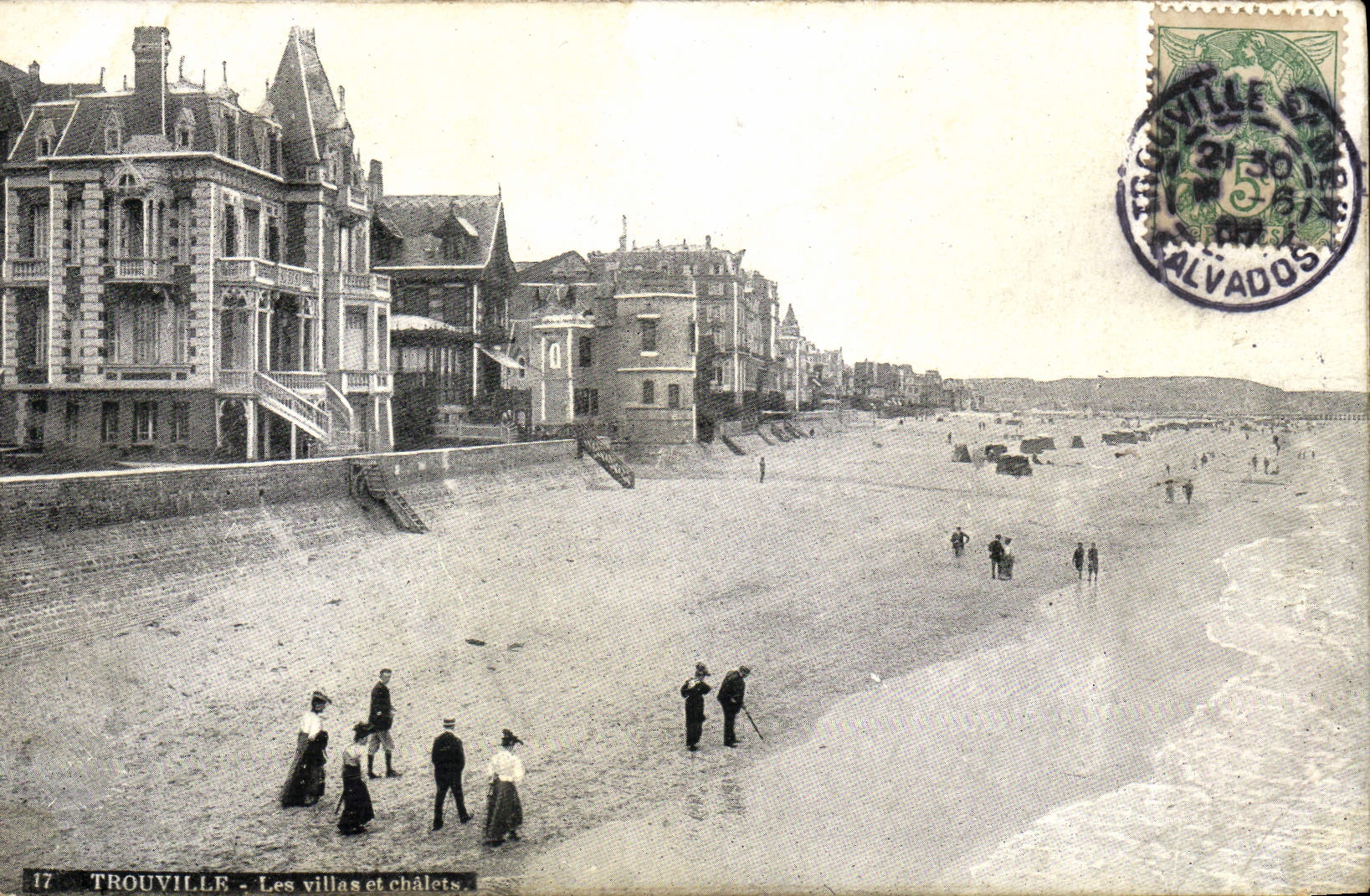 CPA Trouville Les villas et chalets