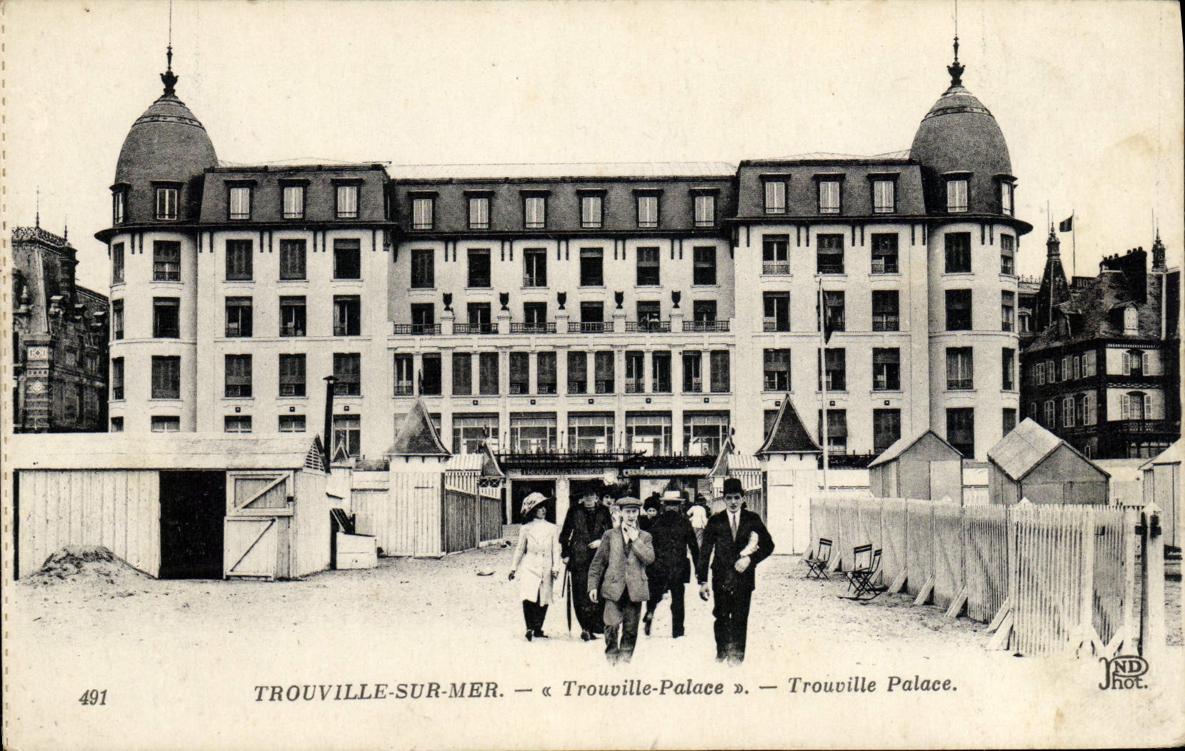CPA Trouville Sur mer Trouville Palace
