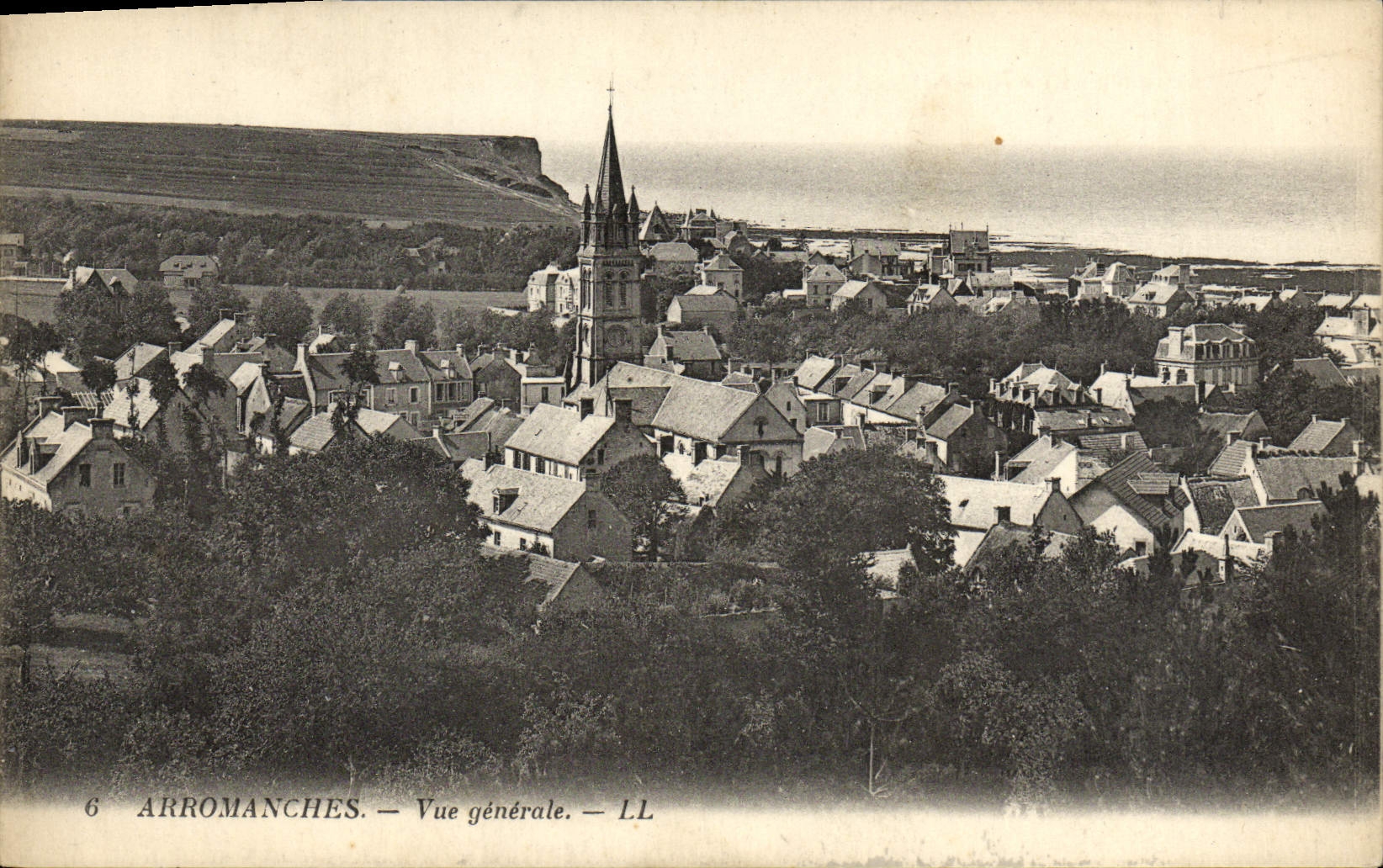 CPA Arromanches Vue generale